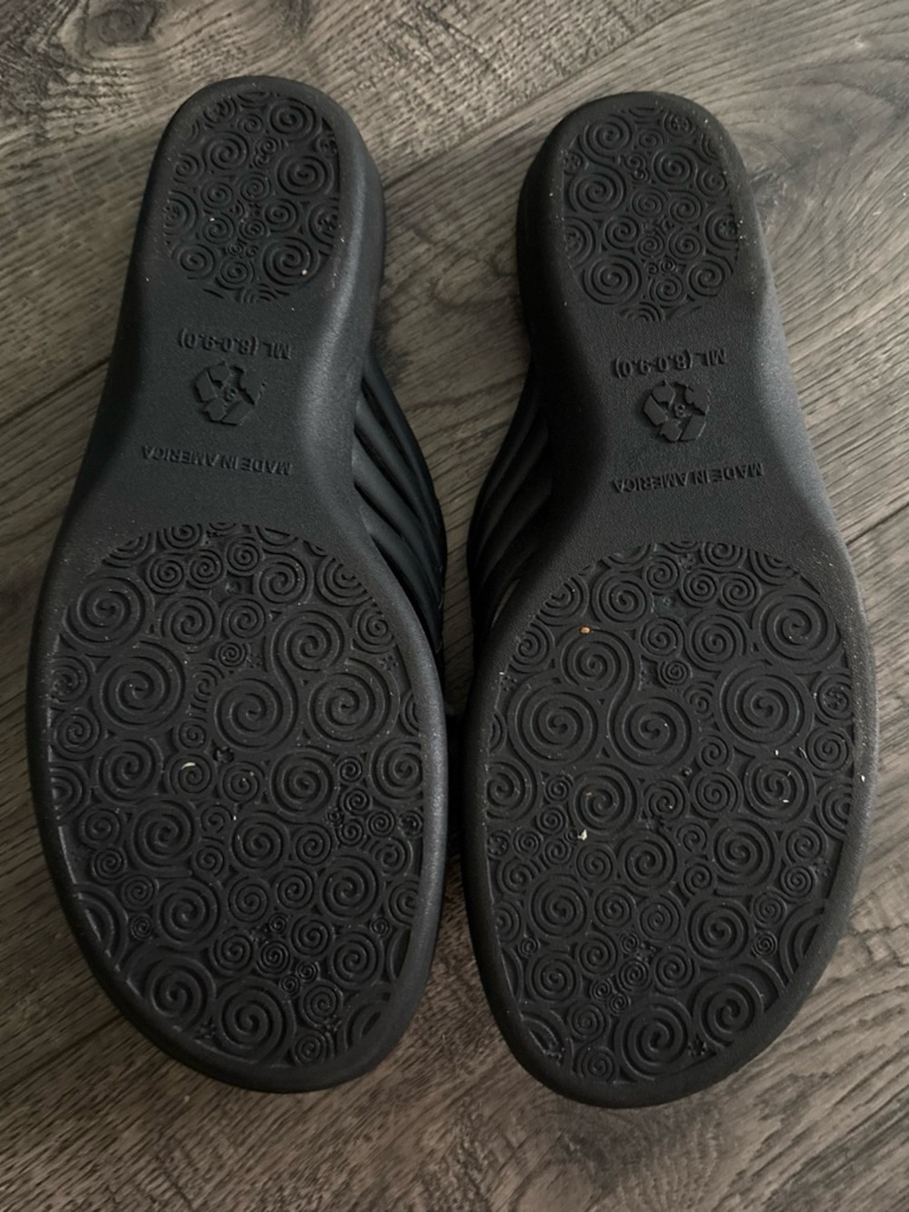 Okabashi Black Women's Slip-On Clog Slides size Medium 8 to 9 - Picture 3 of 3